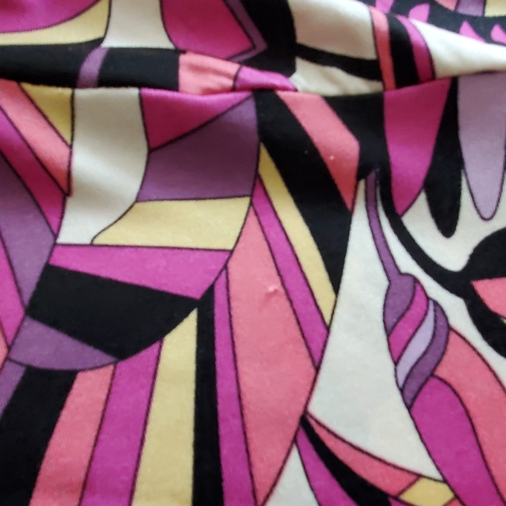 Hale Bob psychedelic silk dress medium - Picture 5 of 8